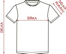 Rozmery pánskeho trička