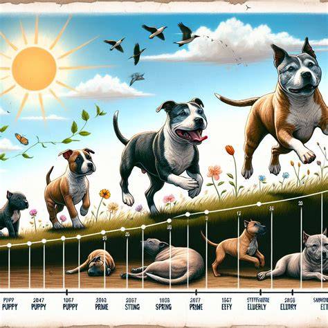 Infografika: Všechny fázy vývoja stafordšírského bulteriéra a hlavné pramene