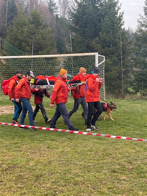 Štruktúra výcviku záchranárskeho psa