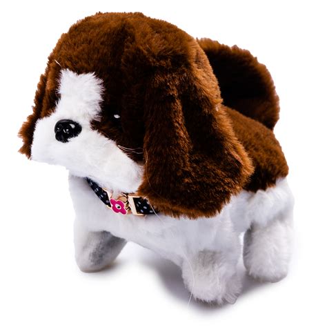 Interaktívny plyšový psík v prepravke