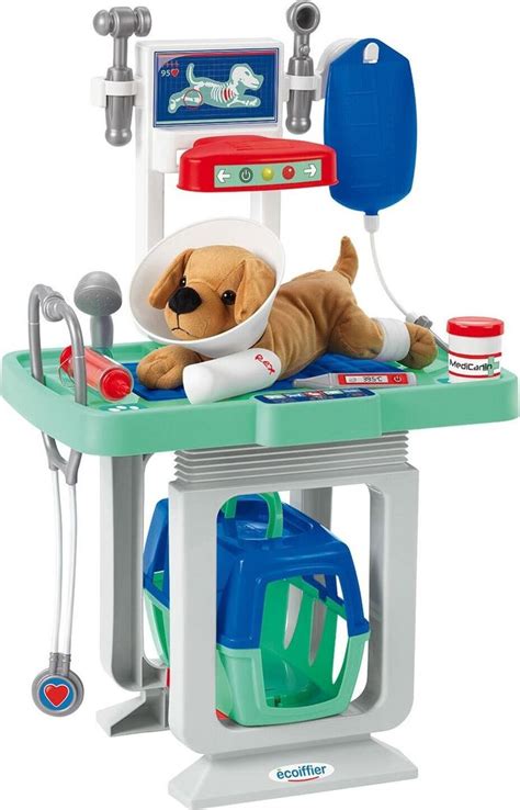 Detaily plyšového psíka a jeho príslušenstva