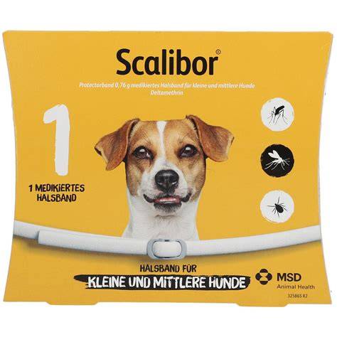 Obojok Scalibor Protectorband 48 cm - grafická ilustrácia
