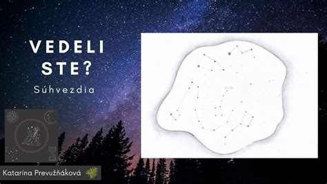 Súhvezdia na nočnej oblohe