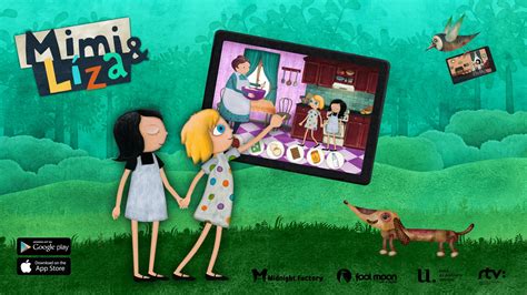 Ilustrácia postáv Mimi a Lízy