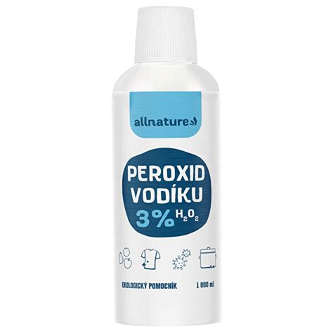 peroxid vodíka a striekačka