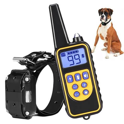 Elektronický obojok pre psa s diaľkovým ovládaním