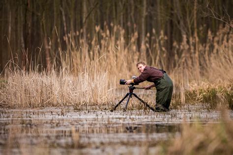 Kameraman Lukas Teren pri práci