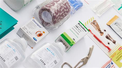 Ilustrácia obsahu psieho lekárničky