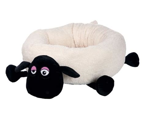 Okrúhly plyšový pelech s motívom Shaun the Sheep