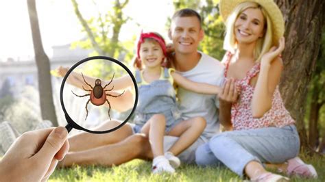 Ilustrácia dieťaťa s kliešťom