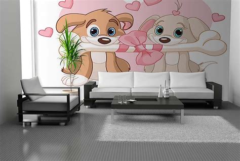 Vliesová fototapeta s motívom psa a mačky