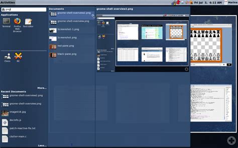 Grafické rozhranie GParted