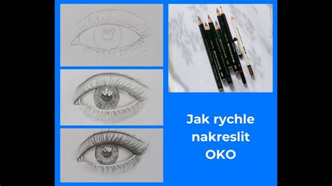 Detail kresby oka vlčiaka