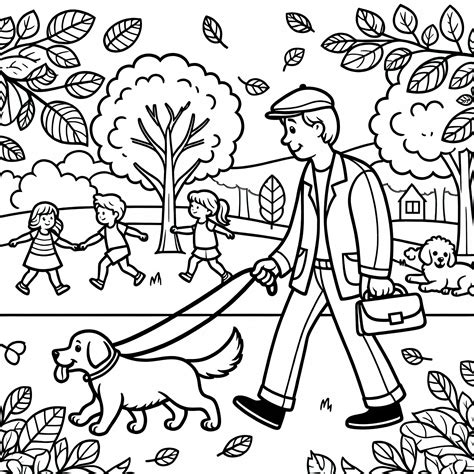 Rodina hrajúca sa so psom v parku