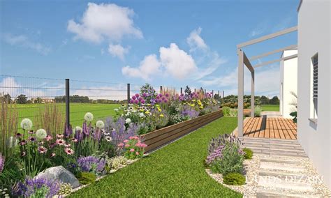 Mapa záhrady s ideálnym umiestnením koterca