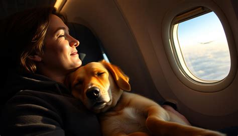 Pes v lietadle