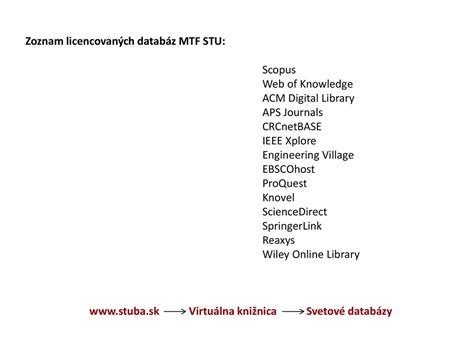 Ilustrácia databázy a vyhľadávania