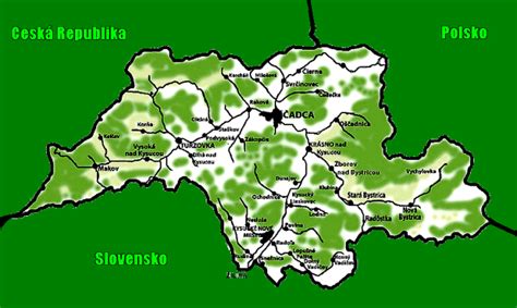 Mapa obce Zborov