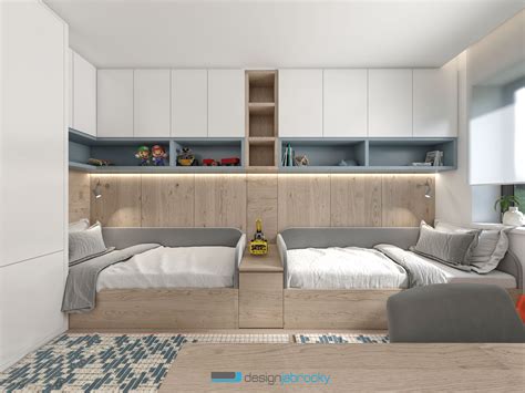 detská izba s plyšovými psíkmi