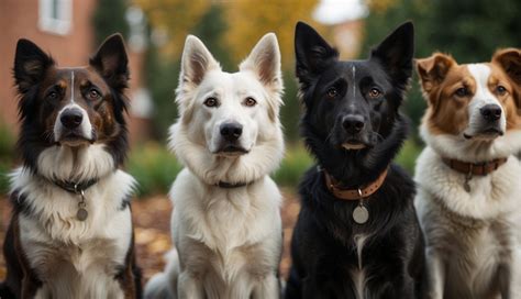 Fotografia rôznych realizácií kotercov pre psov