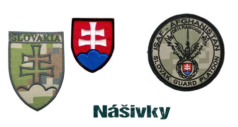 Nášivky a hodnosti na suchý zips