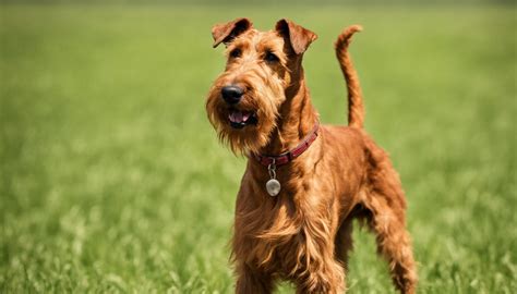 Írsky pšeničný teriér v pohybe