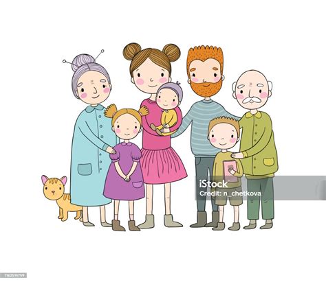 šťastná rodina s nemeckým ovčiakom