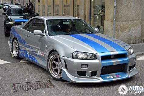 Nissan Skyline R34 GT-R z filmu Rýchlo a zbesilo 2