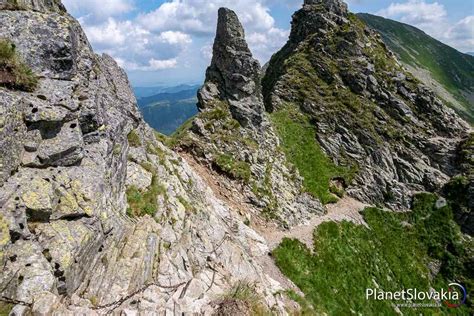 Skalný útvar Ohnište v Nízkych Tatrách