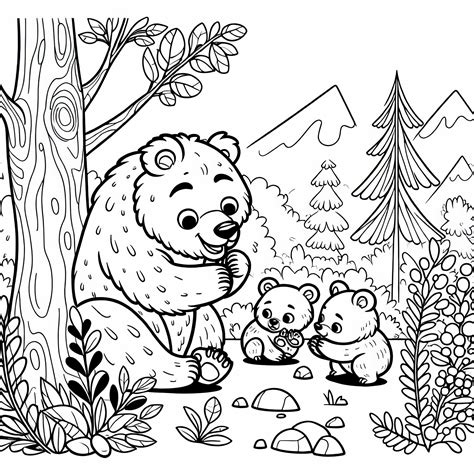 Matka dingo so svojimi mláďatami v brlohu