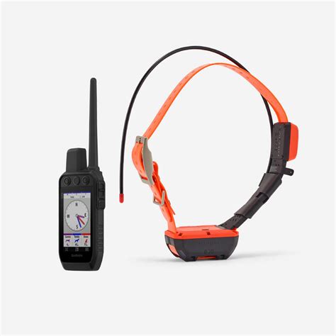 Schéma GPS a VHF technológie v obojku Garmin