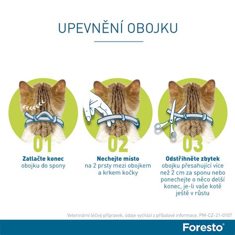 Schéma pôsobenia obojku Foresto na parazity