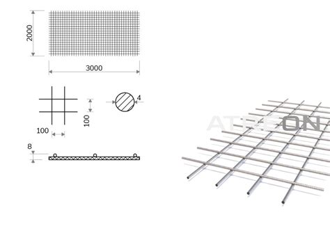 Schematické znázornenie konštrukcie koterca z kari siete