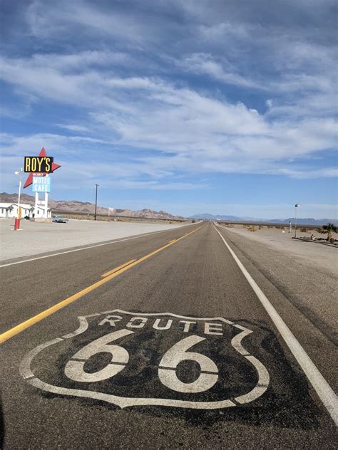 Ikonický nápis Route 66