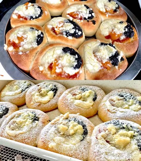 Kombinácia surovín na plnky: tvaroh, mak, povidlá