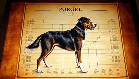 Ilustrácia rodokmeňa psa