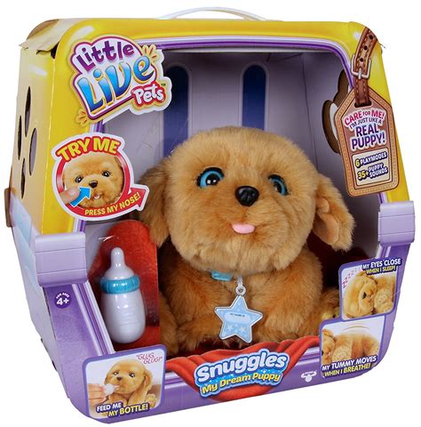 Plyšové šteniatko Cobi Little Live Pets Snuggles