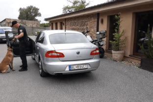 Videozáznam policajného psa pri zákroku