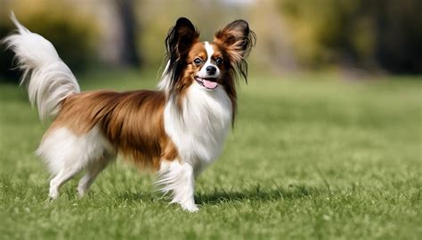 Uši psa plemena Papillon