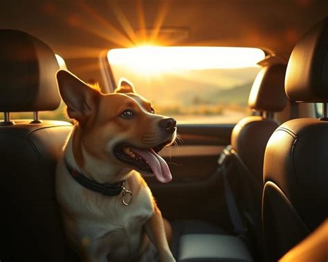 Ilustrácia psa s náhubkom počas cestovania v autobuse