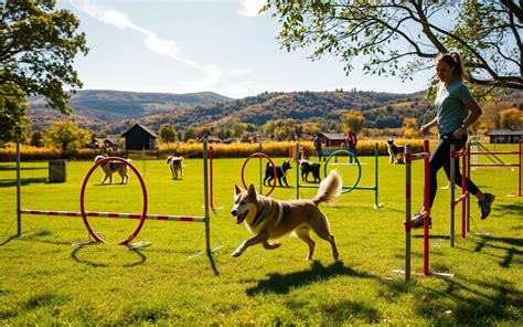Tréning nemeckého pinča v agility