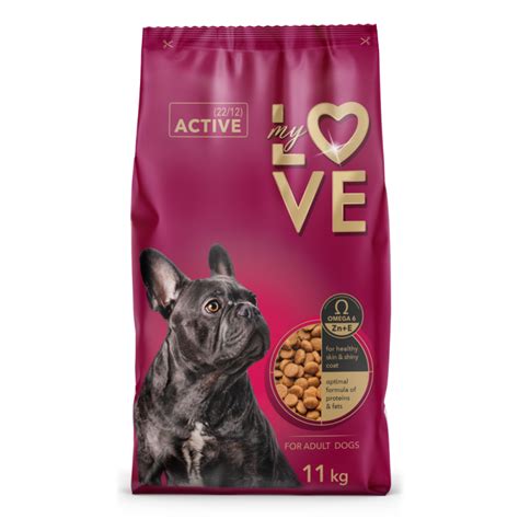 Kvalitné krmivo pre aktívne psy