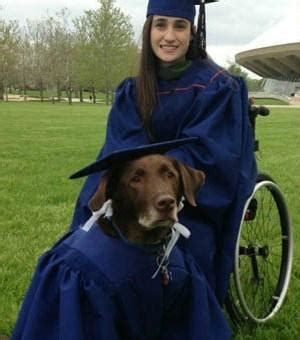 Študentka medicíny s psom