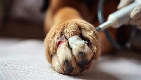 Infografika o hojení rán u psov