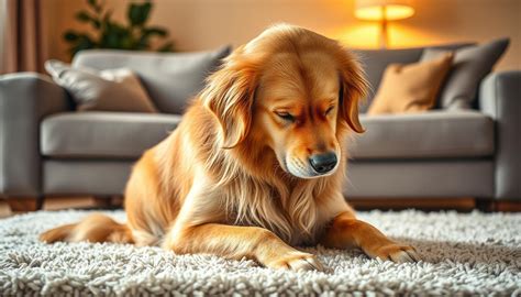 Pes s blchami, ktorý sa škriabe