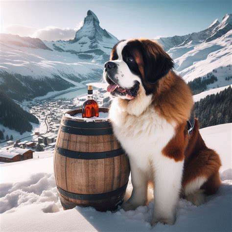 História svätobernardského psa v Alpách