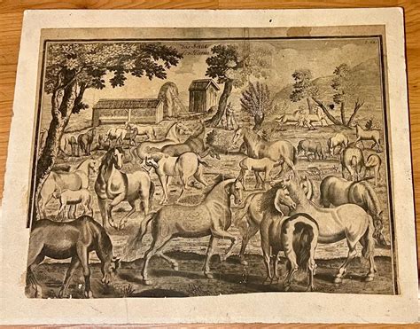 Stará rytina zobrazujúca maďarského lovca so psom