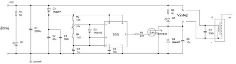Schéma fungovania elektronického ohradníka pre mačky