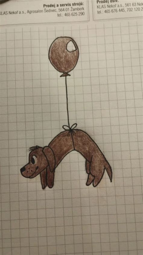 Stará kresba pudla ako poľovného psa