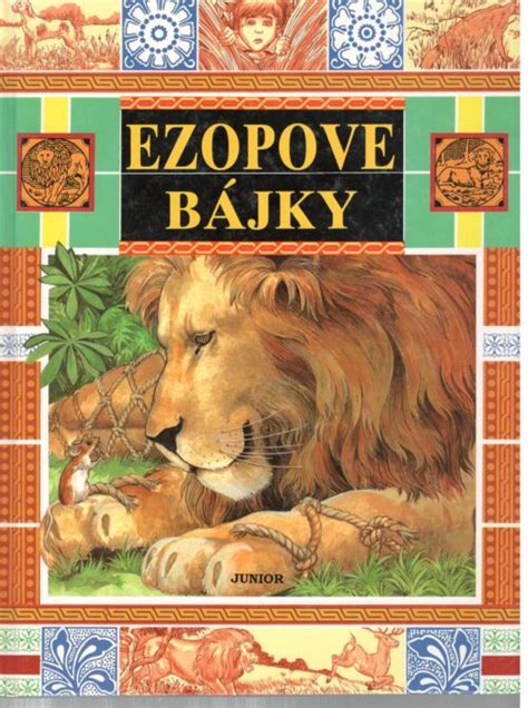 Ilustrácia líšky a hrozna z Ezopovej bájky